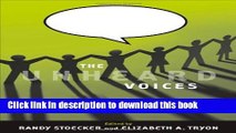 [Popular] The Unheard Voices: Community Organizations and Service Learning Paperback Online