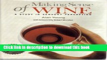 [Popular] Making Sense of Wine (Making Sense Series) Hardcover OnlineCollection