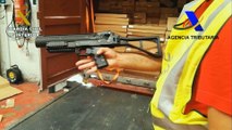 Interceptan un cargamento de 800 armas en Algeciras