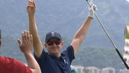 Jeux Olympiques 2016 - Golf - Le superbe trou en un de Justin Rose