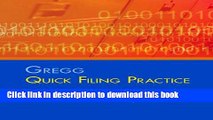 [Popular] Gregg Quick Filing Practice Kit Hardcover Free