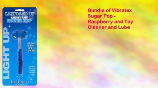 Bundle3 Items: Vibratex Sugar Pop Raspberry, Toy Cleaner