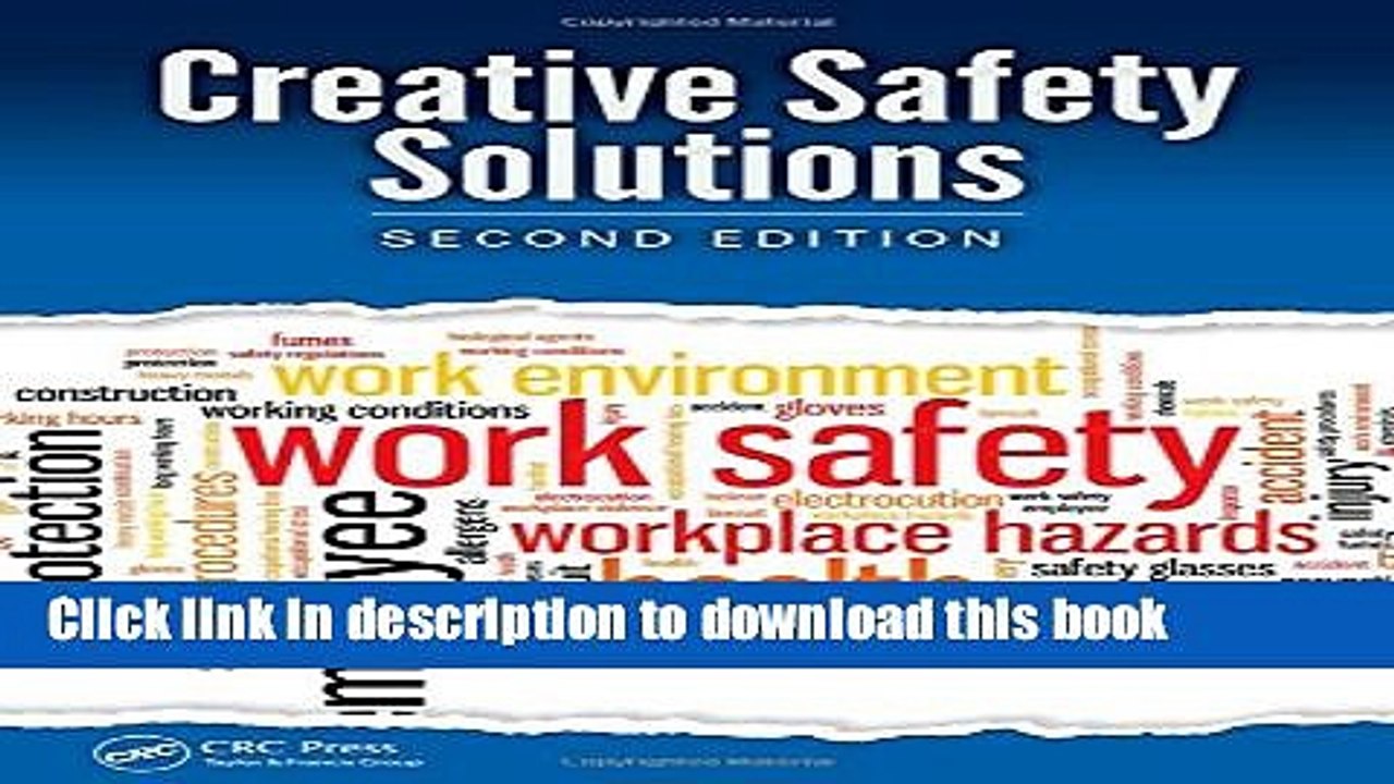 [Download] Creative Safety Solutions, Second Edition (Occupational Safety   Health Guide Series)
