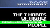 [Popular] Summary: The 7 Habits of Highly Effective People - Stephen R. Covey: An Approach To
