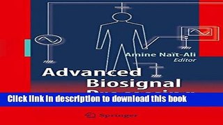 Ebook Advanced Biosignal Processing Full Online