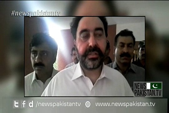 PML F Pir Yasir Shah visit Agha Khan Hospital to meet Cricketer Shoaib Mohammad