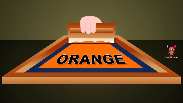 Learn COLOURS with Screen Printing, Colors for Children to Learn, Baby Videos, Kids Learning Videos