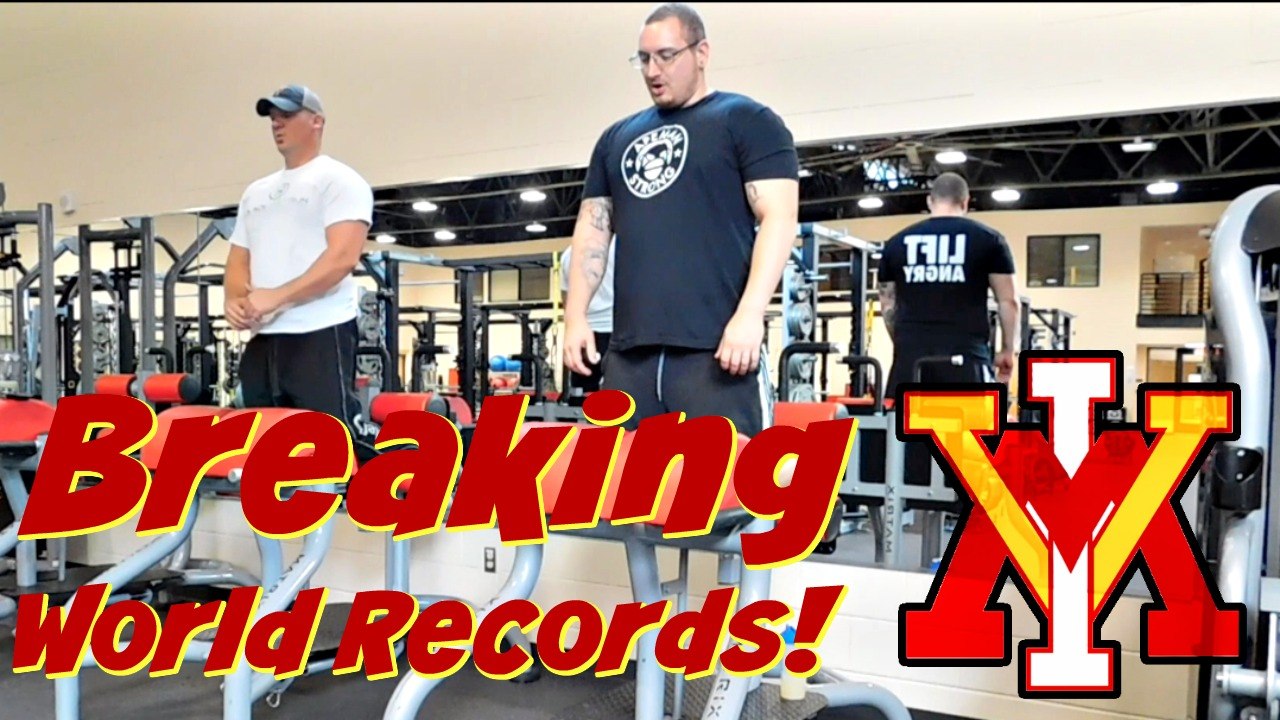 VMI Powerlifting Breaking WORLD RECORDS! - My West Side Story - W14D2