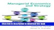 [Popular] Managerial Economics and Strategy Hardcover Collection