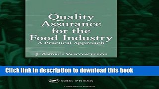 [PDF] Quality Assurance for the Food Industry: A Practical Approach E-Book Online