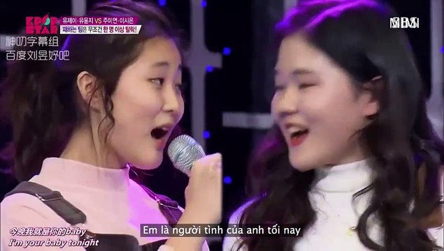 (Vietsub Kpop star season 5) - I'm your baby tonight - Yoo Jay ft Yoo yoon ji