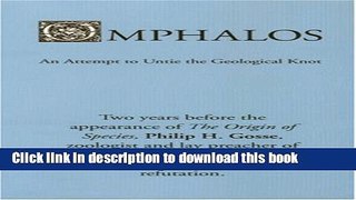 [Popular] Omphalos: An Attempt to Untie the Geological Knot Hardcover Online