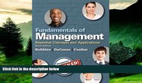 Full [PDF] Downlaod  Fundamentals of Management: Essential Concepts and Applications (9th