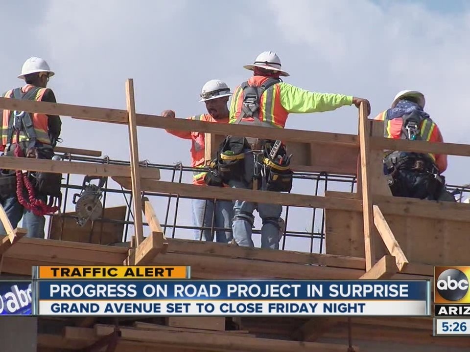 Progress reported on road project in Surprise