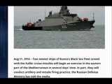 Russian drill in the Mediterranean, supersonic nuclear capable missile armed  ships