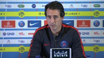 Ligue 1 - 1ère journée - La conférence de presse d'Unay Emery avant Bastia/PSG
