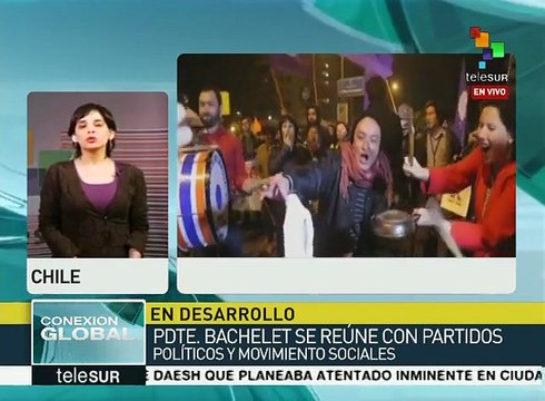 Chilenos exigen a políticos reformas profundas al sistema de pensiones