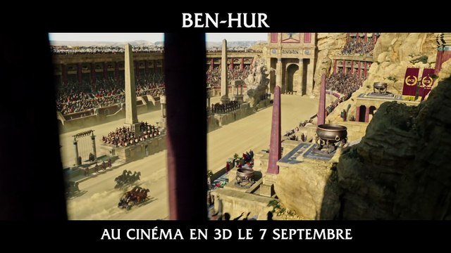 Découvrez un nouvel extrait du film BEN-HUR : La course de chars.