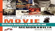 [Download] The Official Price Guide to Movie Autographs and Memorabilia Kindle Free