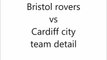 Bristol rovers vs Cardiff city 8/11/2016