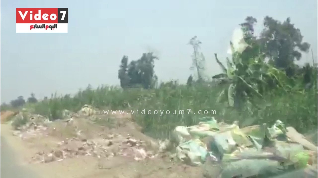 الإهمال يضرب طريق خط 13 "بنها - العمار"