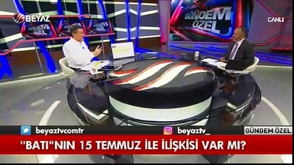 Melih Gökçek Yenikapı mitingi sonrası Batı'nın aldığı tavrı gözler önüne serdi