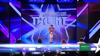 myanmar got talent 2016 golden buzzer ZU KO