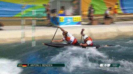Les Français Klauss et Péché médaillés de bronze en slalom en canoë biplace à Rio