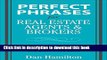 [Popular] Perfect Phrases for Real Estate Agents   Brokers Paperback Online