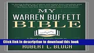 [Popular Books] My Warren Buffett Bible: A Short and Simple Guide to Rational Investing: 284
