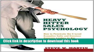 [Popular] Heavy Hitter Sales Psychology Kindle Free