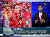 Venezuela: realizan actos de apoyo hacia misiones revolucionarias