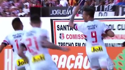 Brasileirão 2016 - Santa Cruz 1 X 2 São Paulo