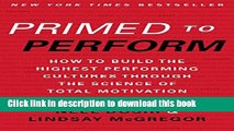 [Popular] Primed to Perform: How to Build the Highest Performing Cultures Through the Science of