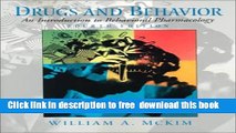[Download] Drugs and Behavior: An Introduction to Behavioral Pharmacology (4th Edition) Paperback