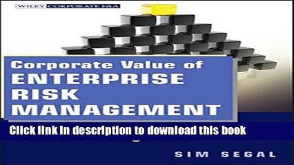 [Download] Corporate Value of Enterprise Risk Management: The Next Step in Business Management