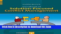[PDF] Handbook of Solution-Focused Conflict Management Download Online