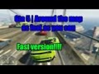 Gta 5 | Challange Around The Map As Fast As You Can | Fast version 2/2