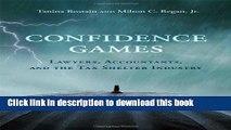 [Download] Confidence Games: Lawyers, Accountants, and the Tax Shelter Industry (MIT Press)