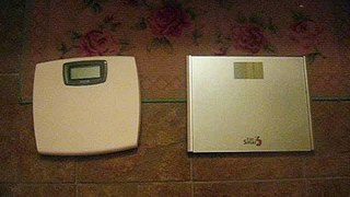 Biggest Loser Taylor Body Scale VS EatSmart Precision Plus Digital Bathroom Scale