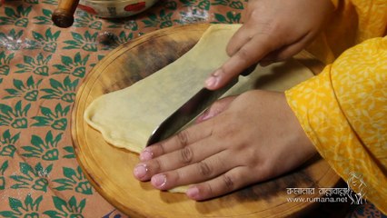 ওভেন বেইকড্ আপেল গোলাপ পিঠা