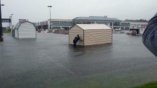 Hoods floating shed