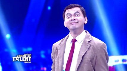 Mr Bean Show on Thailand's Got Talent- HD