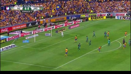 Resumen del partido Tigres 1 - 0 Jaguares Apertura 2016
