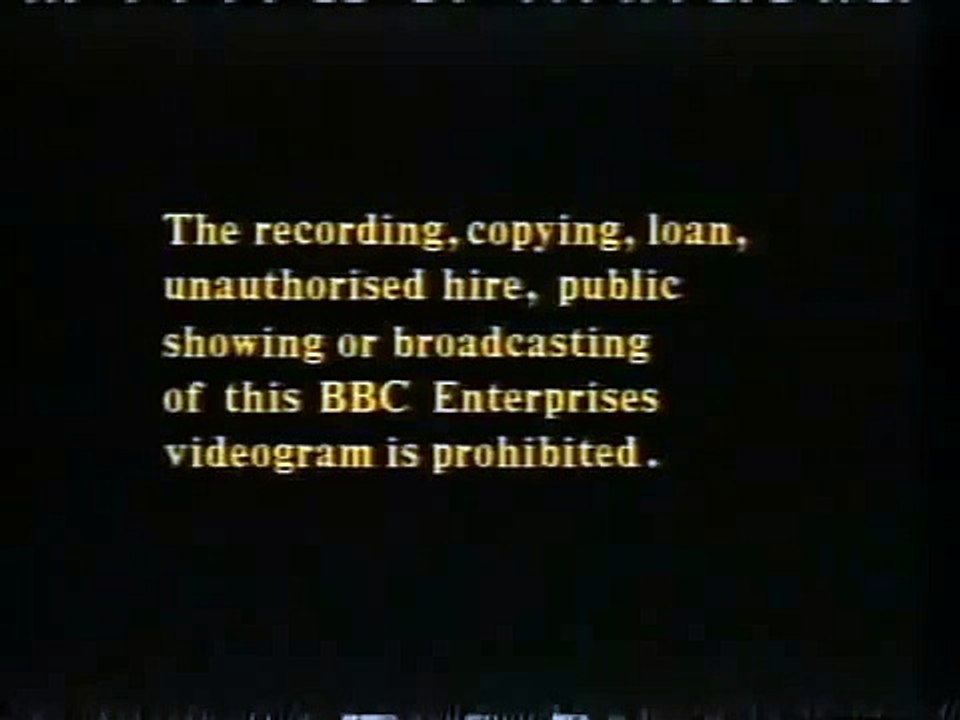 BBC Video ident 1988-1991