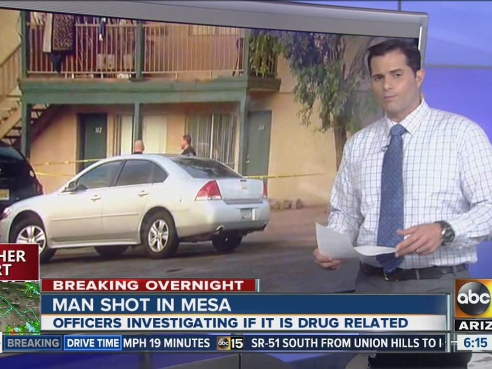 Man shot at Mesa apartment complex