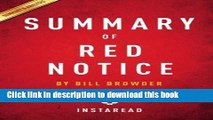 [Download] Summary of Red Notice: by Bill Browder | Includes Analysis Hardcover Collection