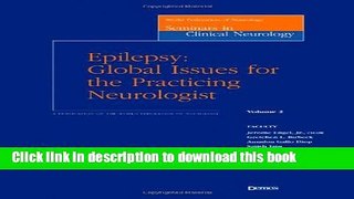 [Read PDF] Epilepsy: Global Issues for the Practicing Neurologist (World Federation of Neurology