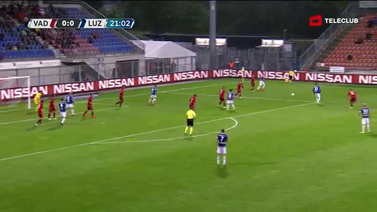 FC Vaduz 0:1 FC Lutzern (Swiss Super League 4. Runde 2016/2017 10.August 2016)