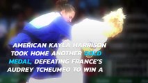 Rio Olympics: Kayla Harrison makes history with second Judo gold medal
